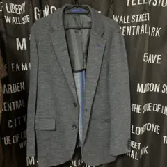 グレー テーラードジャケット