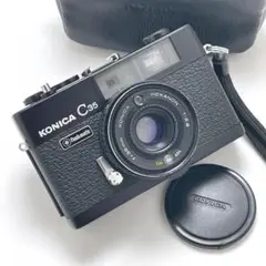きれい コニカ C35 ブラック ケース付
