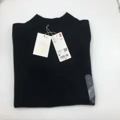 新品　ユニクロ　カシミヤ セーター　ニット　カシミア　カシミヤ モックネックM