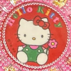 サンリオ　キティちゃん　1993年　コンパクトキーホルダー　平成レトロ