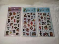 6枚セット イタリアンブレインロット 立体シール AIモンスターシール