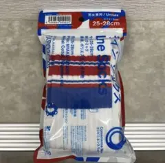 ファミリーマート ラインソックス 25-28cm ユニセックス ミャクミャク
