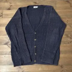 バナナリパブリック 90年代 コットン ニット カーディガン