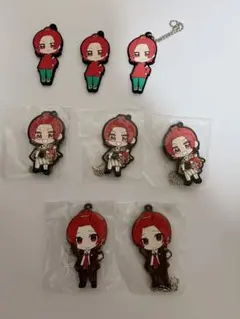 いれいす ラバーキーホルダー 8個まとめ売り