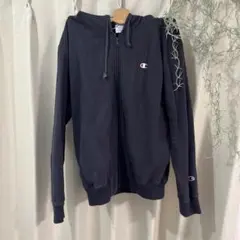 期間限定！！Champion フルジップ パーカー M ネイビー