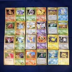 ポケモンカード 旧裏面 24枚セット A-6