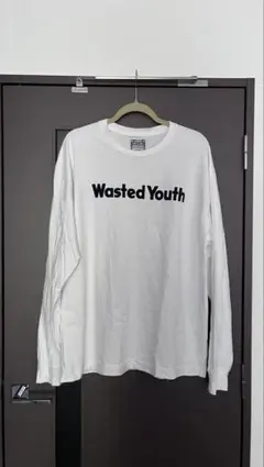 Wasted Youth 長袖カットソー ホワイトのサムネイル