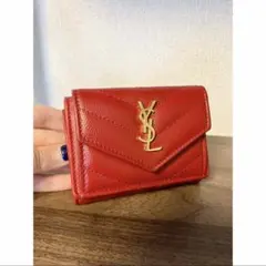 美品⭐️YSL サンローラン　サンローランパリ　三つ折り財布　ウォレット