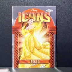 2025 Topps Chrome Disney ICONS ベル 美女と野獣