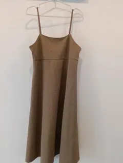 MilkTea　授乳服・マタニティウエア　ジャガードキャミワンピース