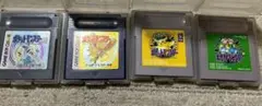 メルカリ便ゲームボーイソフトポケモン金銀緑黄色ケース4点セットポケットモンスター