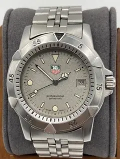 稼働 TAG Heuer 962.215 プロフェッショナル 2000 グレー - メルカリ