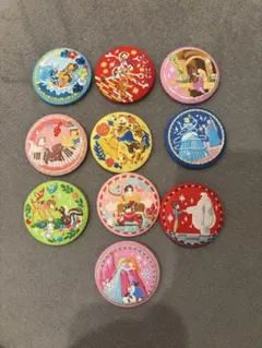 ディズニー刺繍缶バッチ2 10個セット