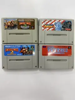 スーパーファミコン ゲームソフト 4本セット