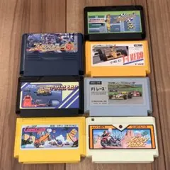 ファミコン　F1レースなどレースゲーム7本セット　まとめ売り