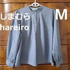 バンドカラーブラウス
