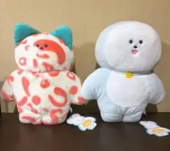 【新品】グルメマイスター よぴチャン マスコットぬいぐるみ 2点セット