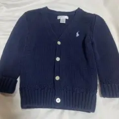Ralph Lauren ネイビー カーディガン