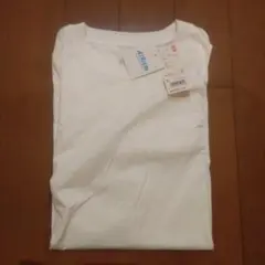 UNIQLO エアリズム UVカット Tシャツ L ホワイト