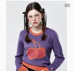 KIRSH キルシー　ビッグチェリーセーター　ニット