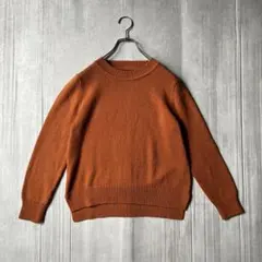 バナナリパブリック クルーネック ニット セーター ブラウン Sサイズ