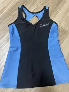 Chacott 新体操用タンクトップ 黒と青140