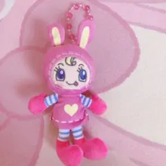 メゾピアノ　ベリエちゃん　ビーズストラップ付きマスコット　ラウンドワンのサムネイル