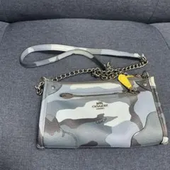COACH カモフラージュ ショルダーバッグ