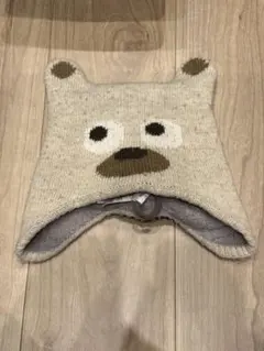 moatbell クマ顔ニット帽