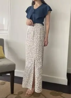 スナイデル　バリエプリントナロースカート