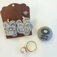 イヤリング ハンドメイド イヤリング