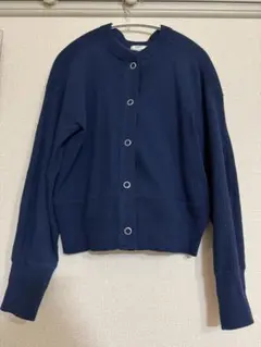 THE SHINZONE シンゾーン　ケープリンカーディガン　ネイビー