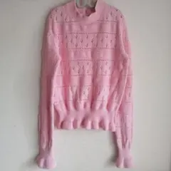 mercibeaucoup メルシーボークー　デニム サルエルパンツ インディゴのサムネイル