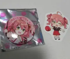 ホロライブ　hololive　さくらみこ　スシローコラボ　缶バッジ