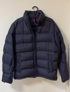 トミーヒルフィガー　ダウン　アウター　Lサイズ　ネイビー