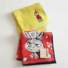 新品 MOOMIN ムーミン リトルミィ タオルハンカチ セット