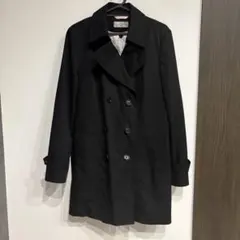 LES MUES Femme トレンチコート ブラック