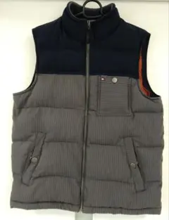 【トミーヒルフィガー】　TOMY HILFIGER　ダウンベスト　M