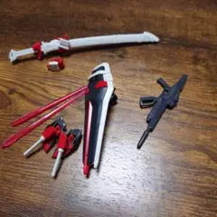 【ジャンク品】１/１００ガンダムアストレイレッドフレーム　武器セット