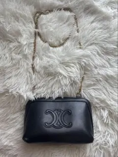 CELINE チェーン付きクラッチ　トリオンフ