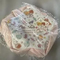 新品 サンリオ リトルツインスターズ キキララ 星型ミニトート マカロン