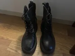 ミリタリーブーツ ブラック レースアップ美品