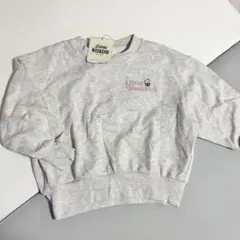 新品リトルウィークエンド90 トレーナー　ロゴ　グレー　バースデイ　しまむら