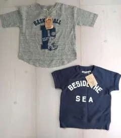 新品 ポニーゴーラウンド 半袖 スウェット Tシャツ 2枚 セット Sサイズのサムネイル
