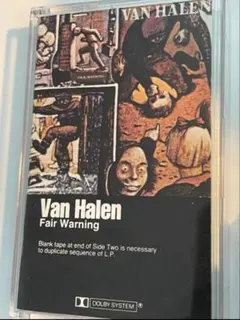US カセット　VAN HALEN ヴァン ヘイレン 『戒厳令』　Tape