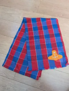 【お値下げしました！】Vivienne Westwood ストール 赤青チェック