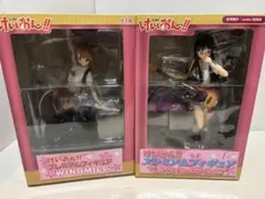 期間限定‼️けいおん!❣️プレミアムフィギュア 3点セット 平沢唯•秋山