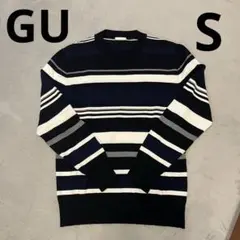 GU ストライプ セーター