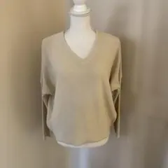 LASUD ニット　Vネック　ドルマンスリーブのサムネイル