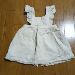 ZARA アイボリー ワンピース 92cm